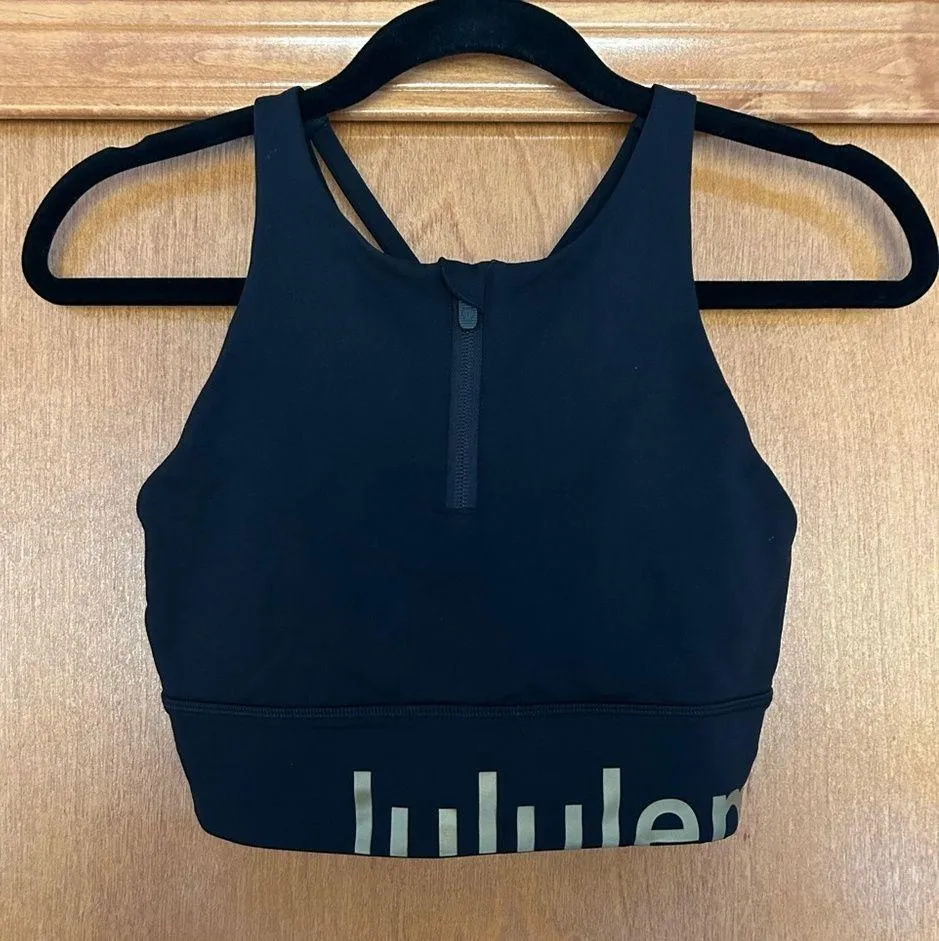 Energy Bra High Neck Long Line Zip Special Edition Medium Support 8 - Image 2