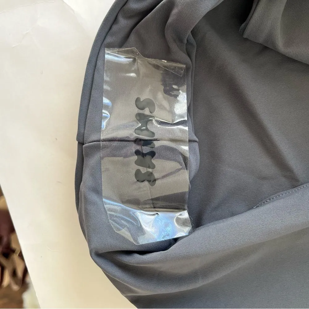 Skims Sculpting One Piece Belted Swimsuit Strapless Charcoal Grey NEW NWT 3X - Image 5