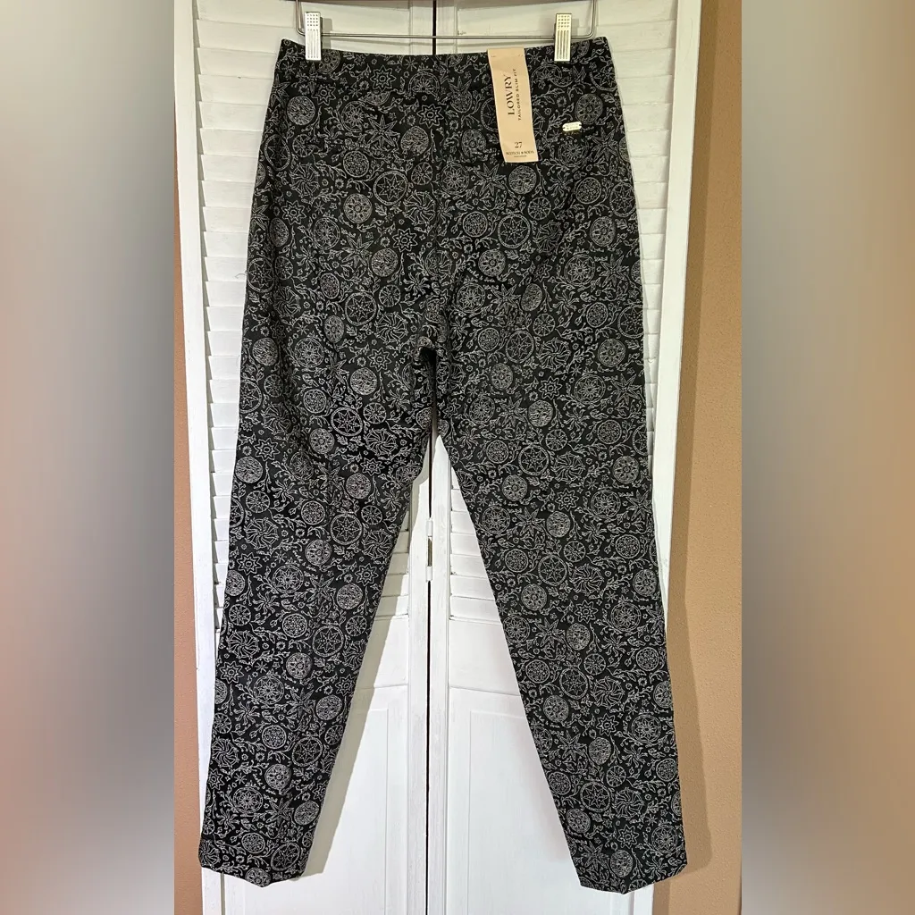Anthropologie Waist Size 27 Scotch & Soda The Lowry Trousers Pants NWT Celestial - Image 8