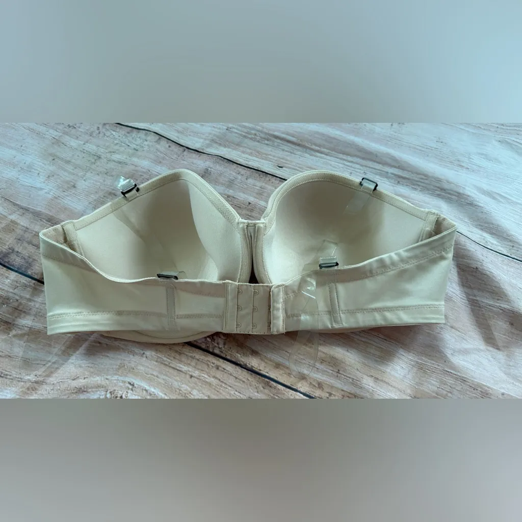 Wacoal Red Carpet Strapless Full Busted Underwire Bra - 854119 adjustable 42D - Image 3