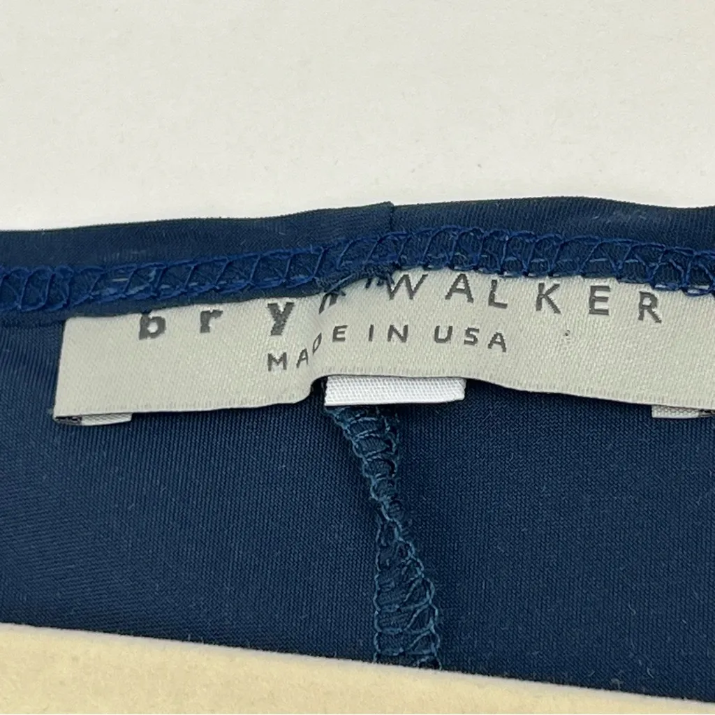 Bryn Walker Women SZ Small Navy Blue Short Sleeve Top Tunic Trapeze Dress *FLAW‎ - Image 2