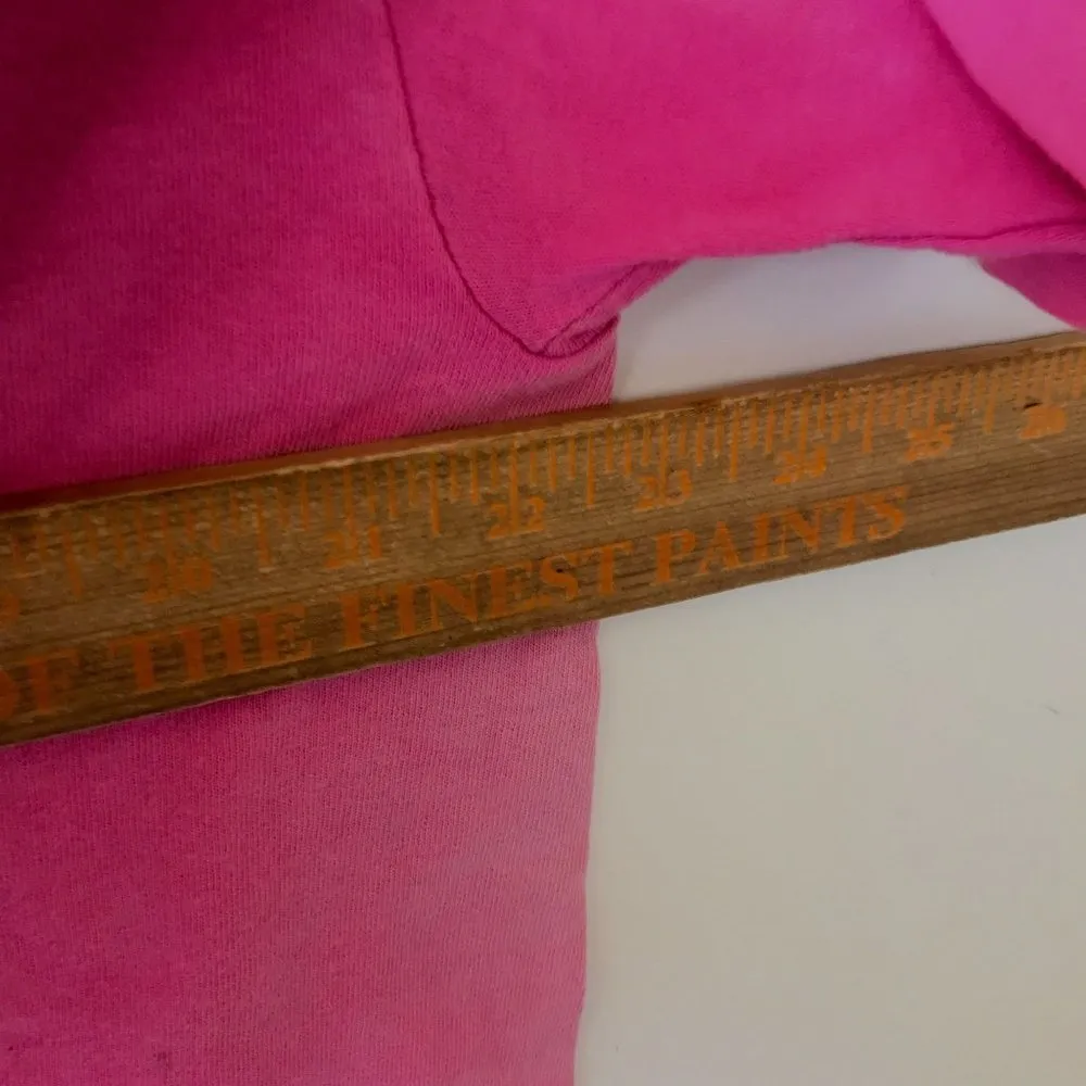 Soffe Navy Sister T Shirt Pink White L Large Graphic Tee 100% Cotton Tie Dye - Image 6