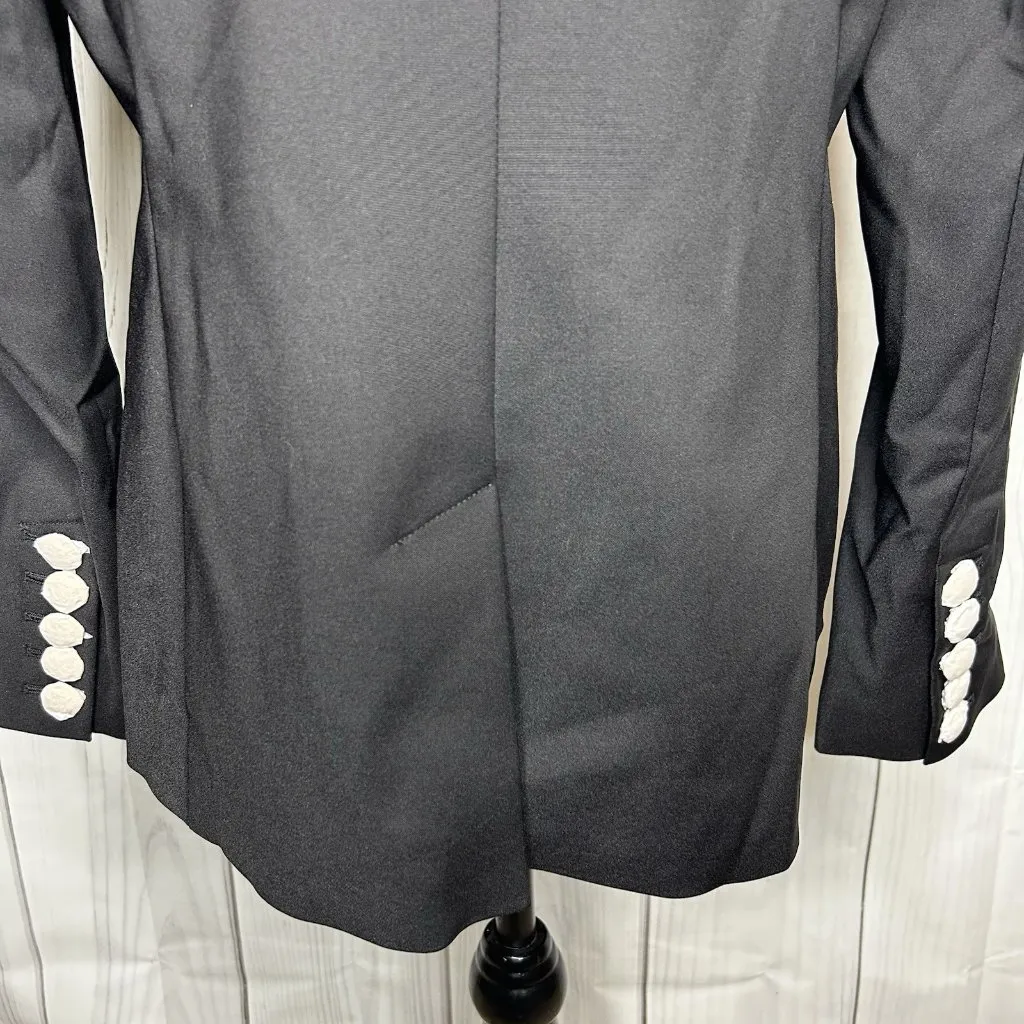 NWT Boston Proper Black Single Button Lined Business Blazer Sz 12 NEW - Image 10