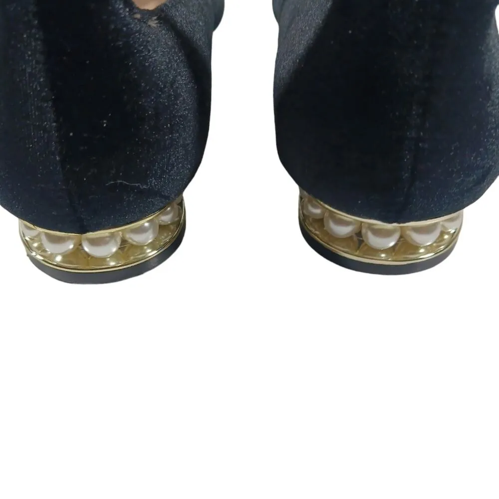 Massimo Dutti  Ballet Flats EUC size 38 US 7.5  S2412 - Image 10