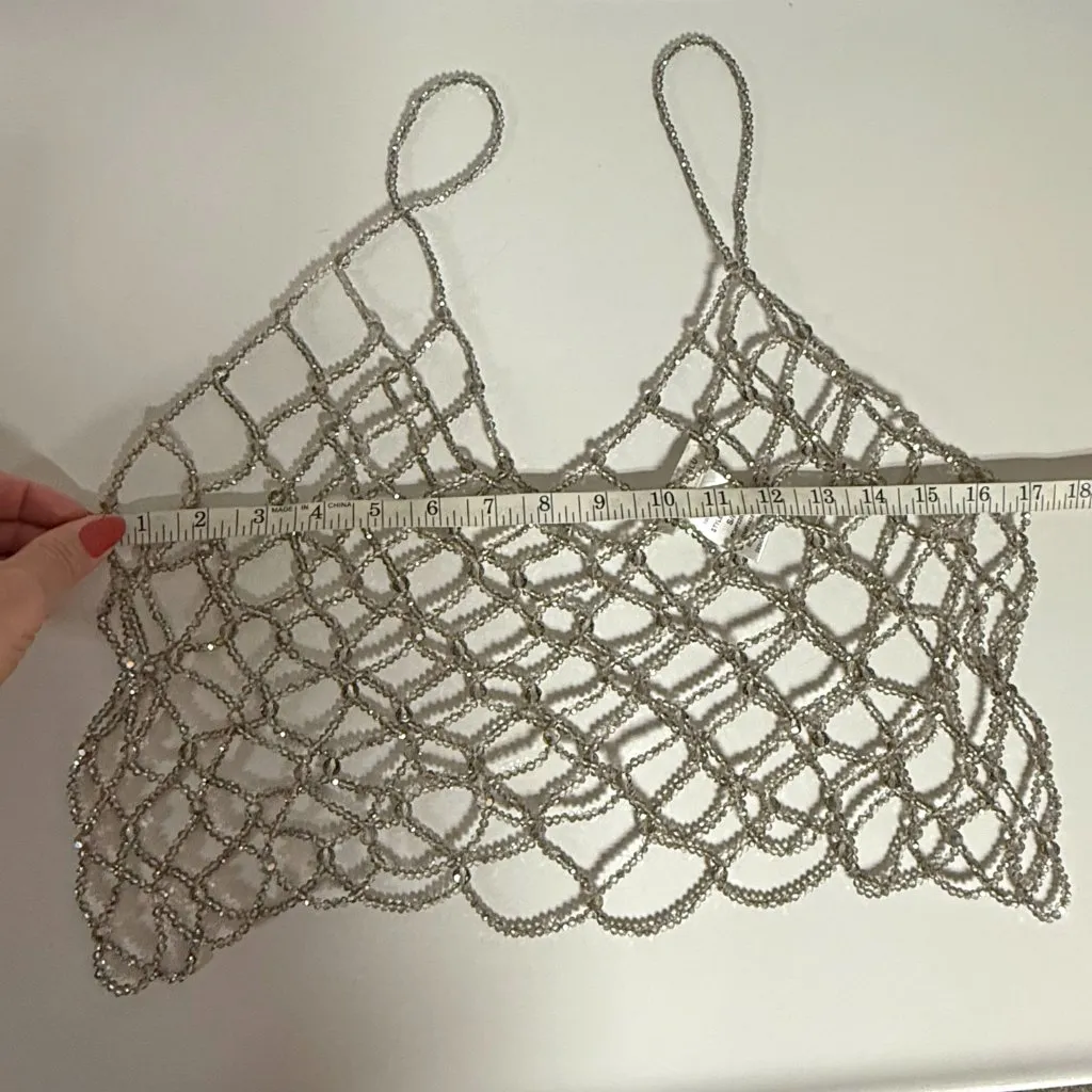 Endless Blu Crystal Beaded Tank Size undefined - Image 9