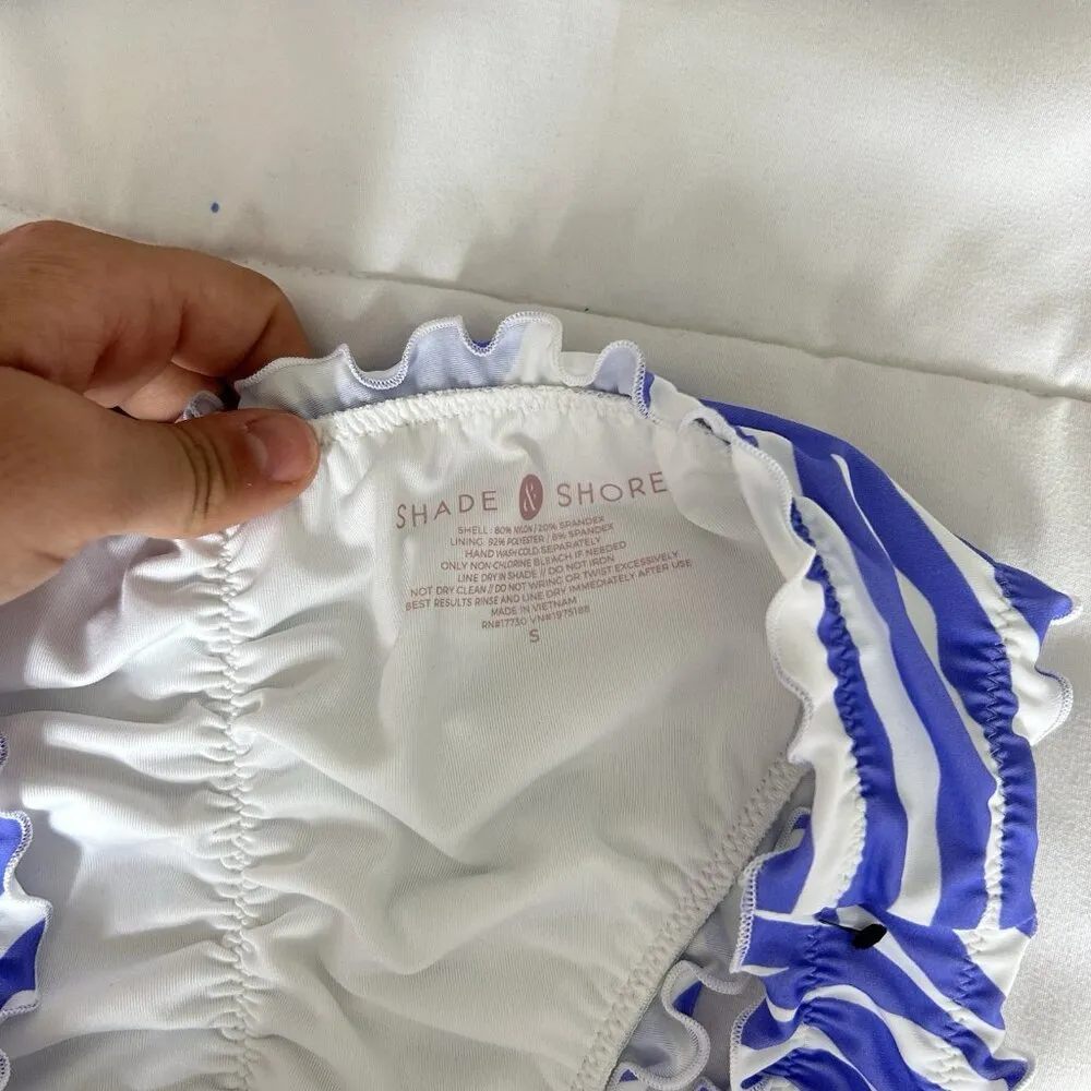 NWT Shade & Shore 2 Piece Animal Print Bikini Top 32B & Bottom Small Summer - Image 4