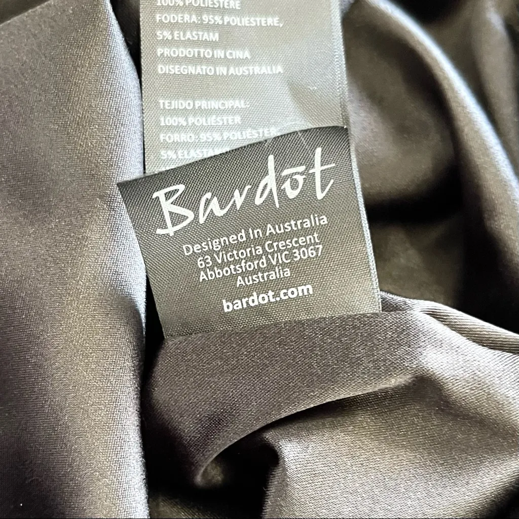 Bardot X Revolve Solange Off Shoulder Bell Sleeve Midi Dress Size 8/Medium - Image 12