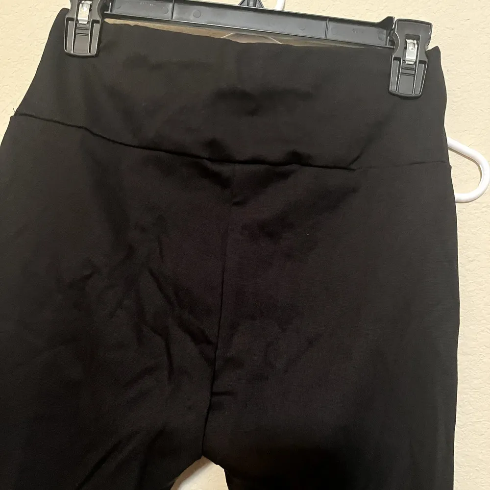 INC Intimates Womens sz S Shaper Compression Leggings Stretch Black Base layer - Image 7