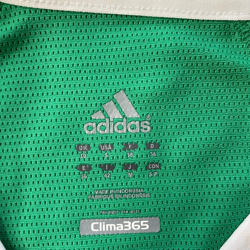 Y2K NASCAR Adidas Climalite 365 Dale Earnhardt Jr #88 V Neck Shirt - Sz S 💚🎀 - Image 11