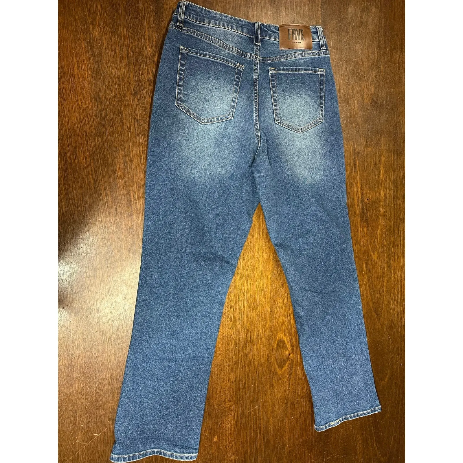 Frye Straight Leg Jeans Women 27 Classic Casual Western Preppy Fall Academia - Image 4