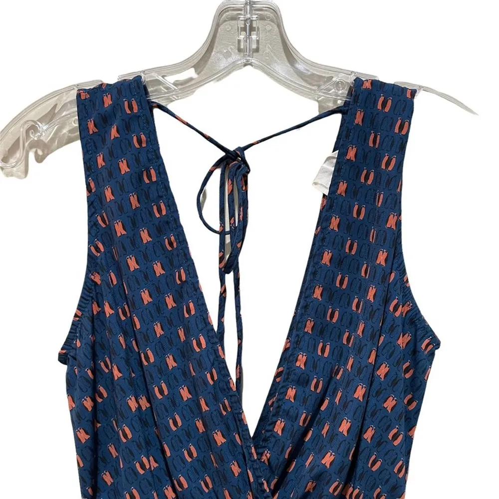 El Bloom Printed Romper Blue Size Small - Image 3