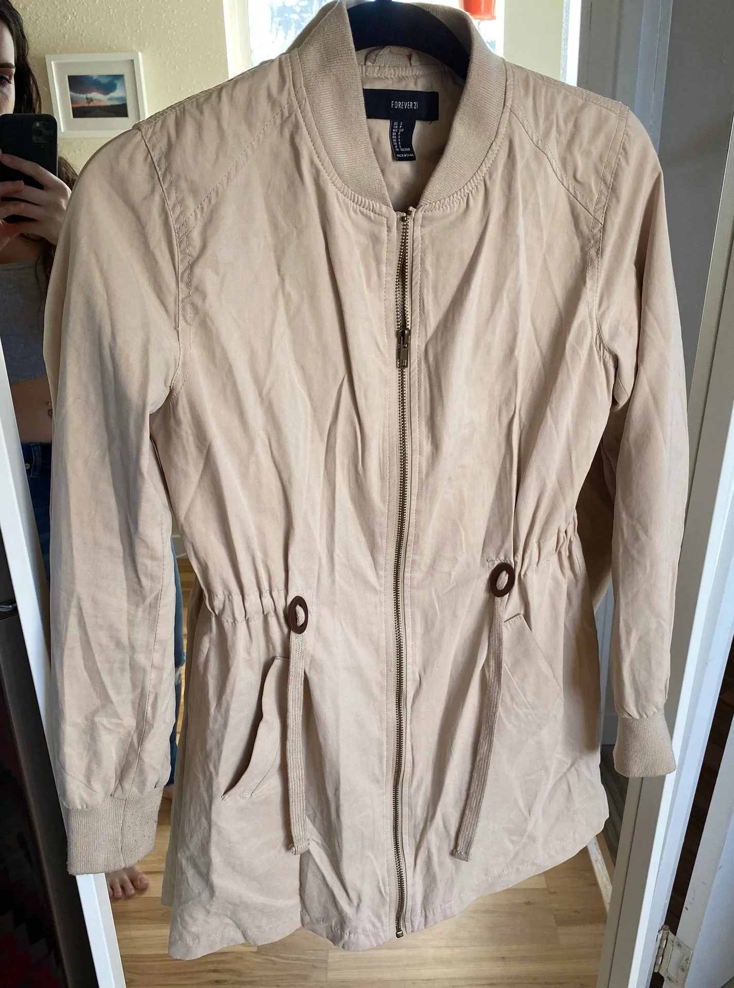 Forever 21 Beige Coat - Image 2