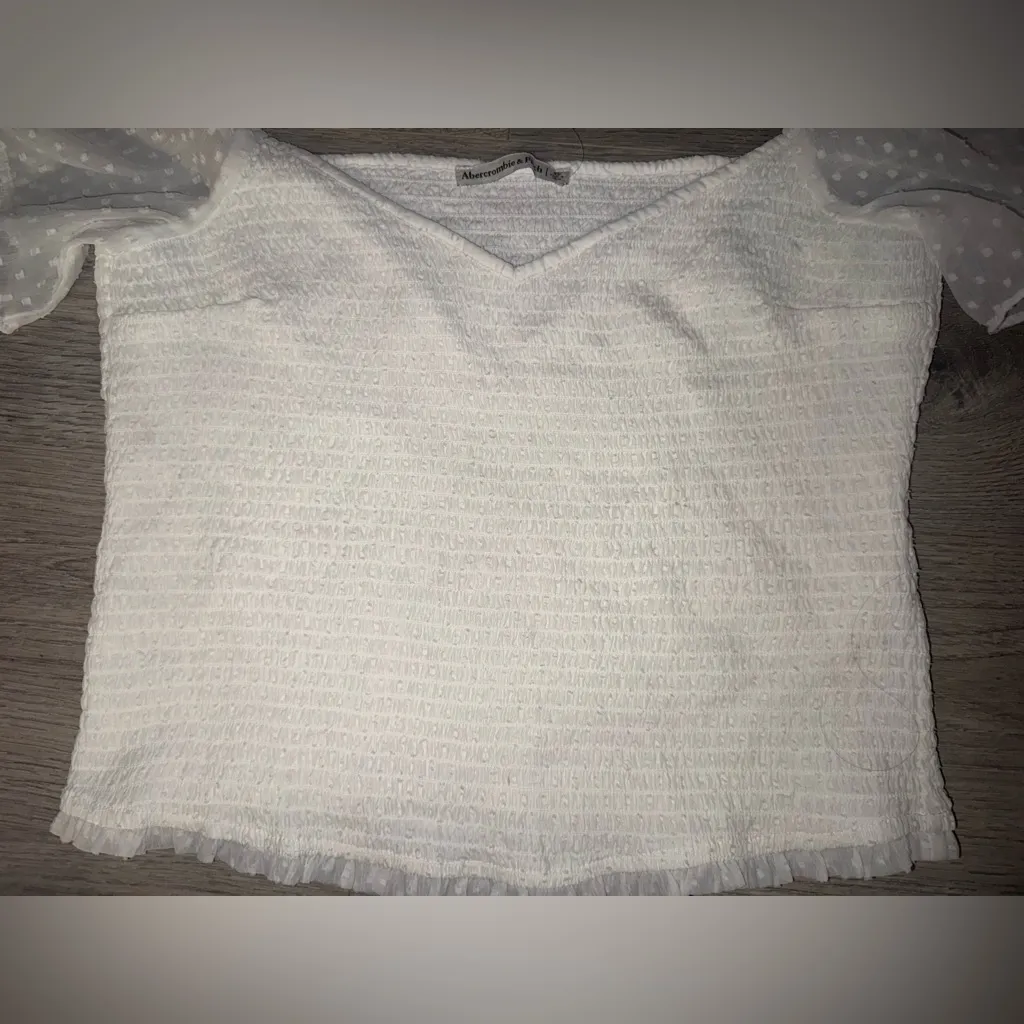 Abercrombie & fitch NWD WOMENS XL Cropped Blouse - moving/downsizing see more - Image 6