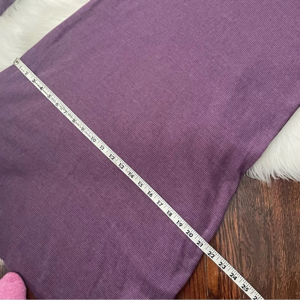 Michael Stars Waffle Knit Cowl Neck Long Sleeve Dress NWOT - Image 8