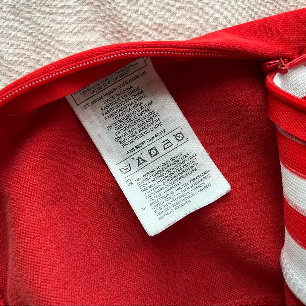 Adidas • Red Track Pants• Sz M - Image 8