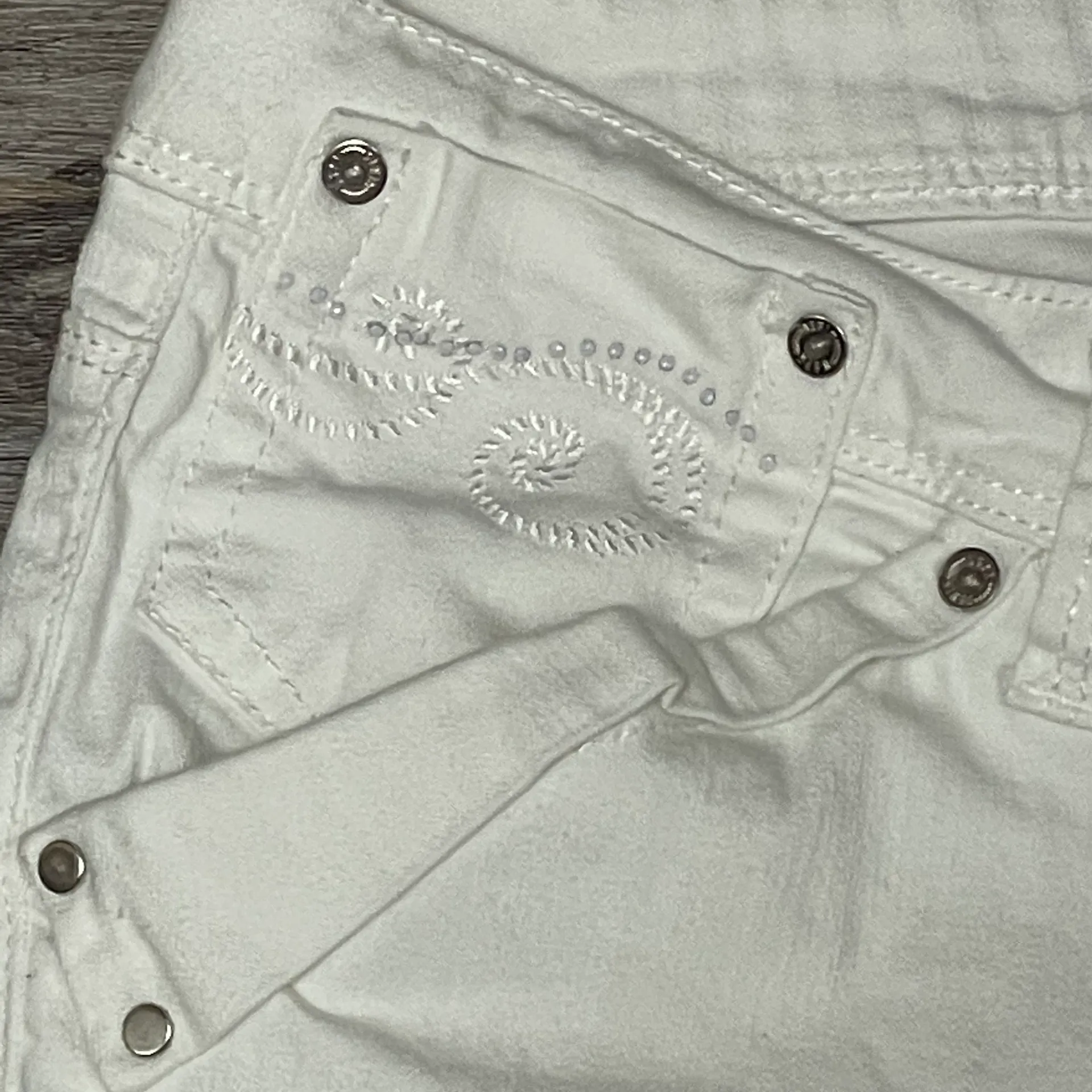 U.S. Polo Assn. Midrise White Skinny Jeans Size 10 - Image 5