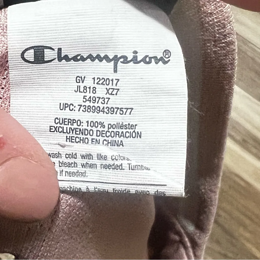 Champion pink full zip jacket - Image 8