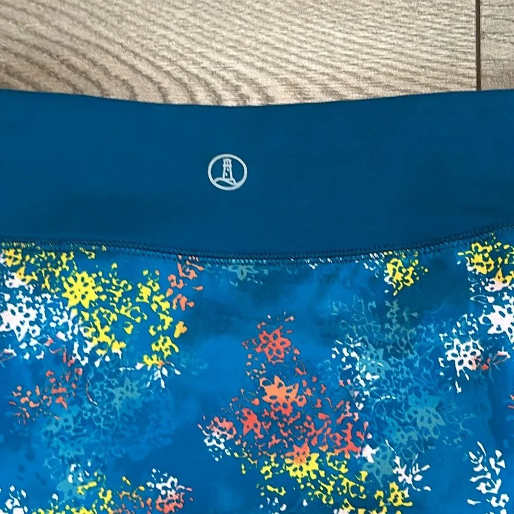 Land’s End‎ 18” Blue Floral Active Skirt Size 3X - Image 5