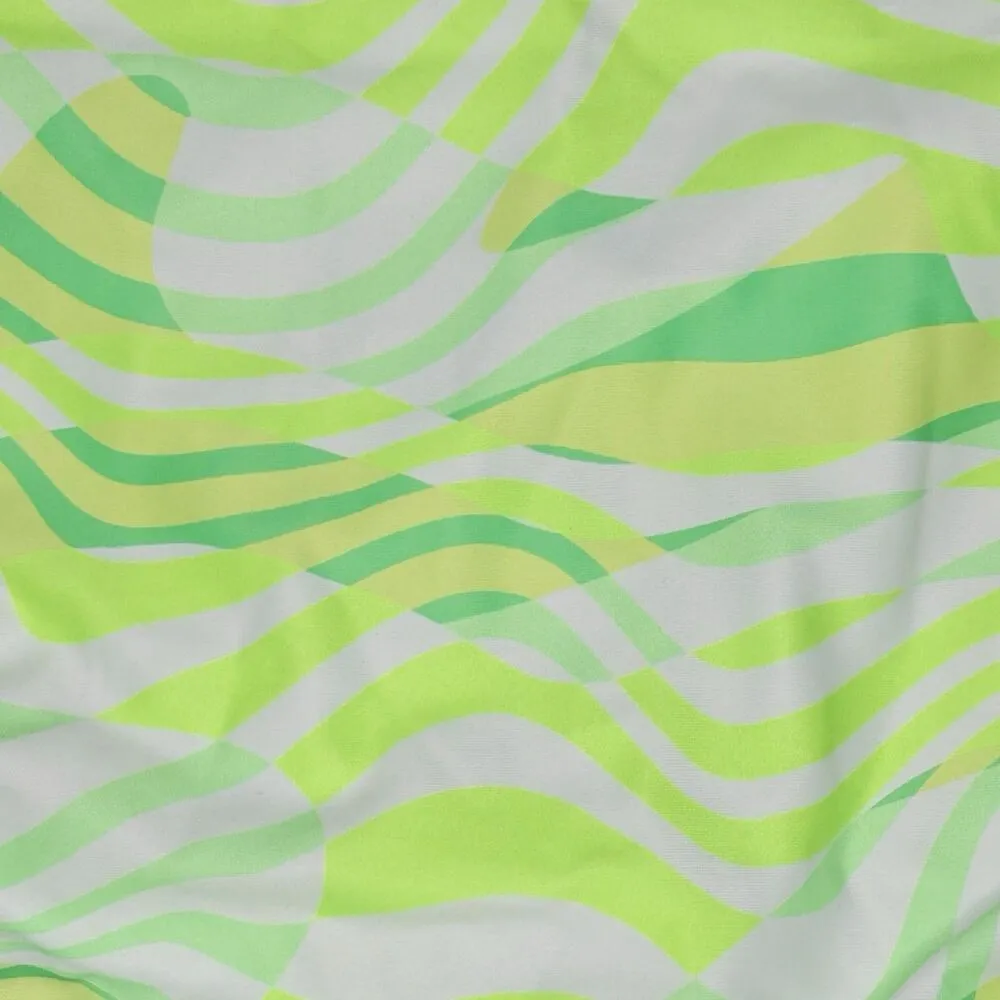 Xhiliration Juniors Side Tab Hipster Abstract Print Bikini Bottom L (8-10) New! - Image 7