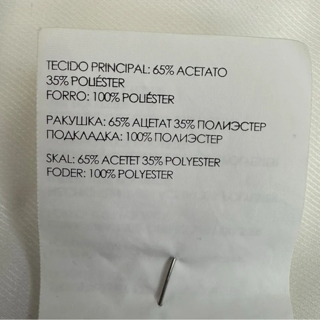 Club Monaco White Split Back Blazer Size S - Image 6