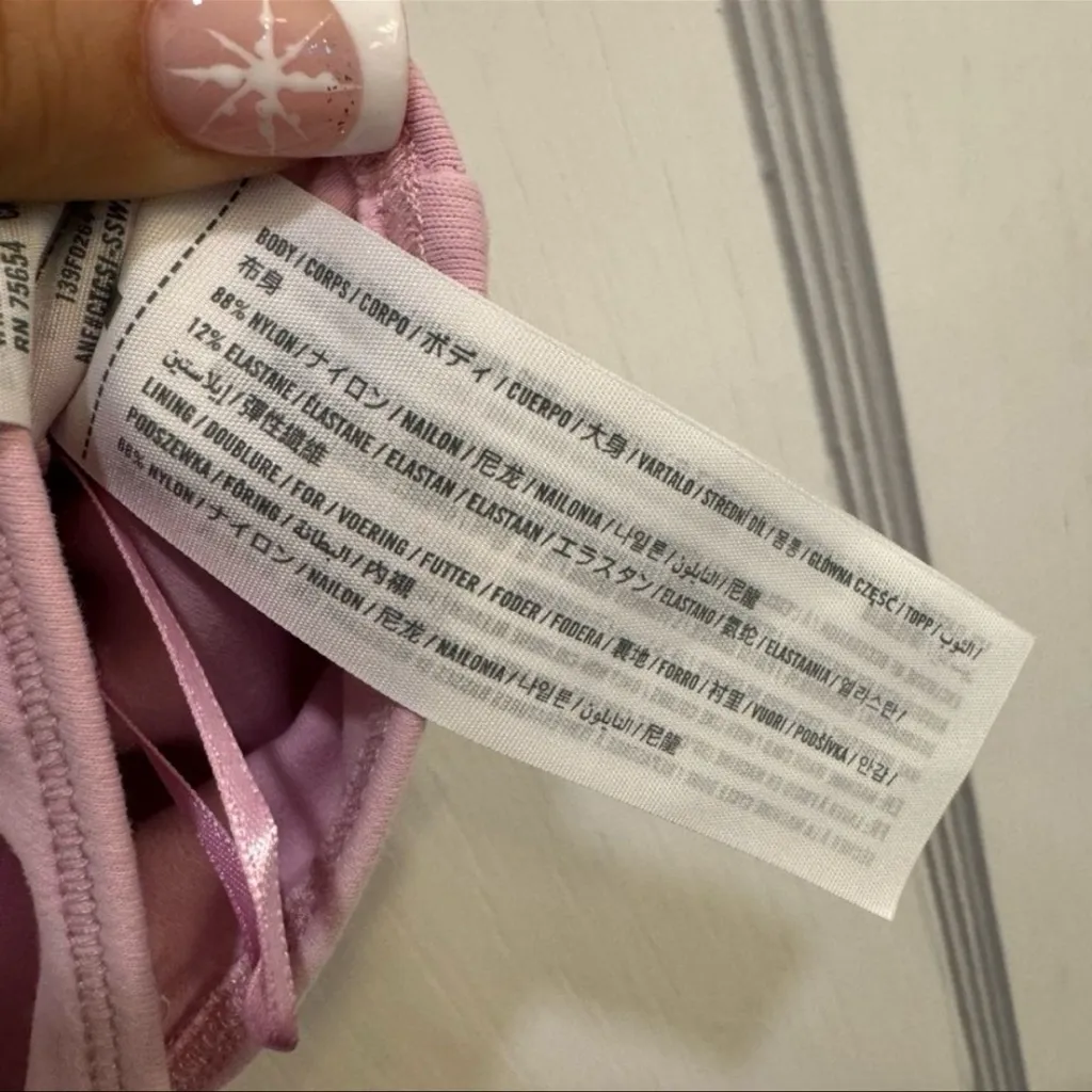 Abercrombie & Fitch Soft A&F Collection Asymmetrical Bodysuit - NWT - Size Large - Image 8