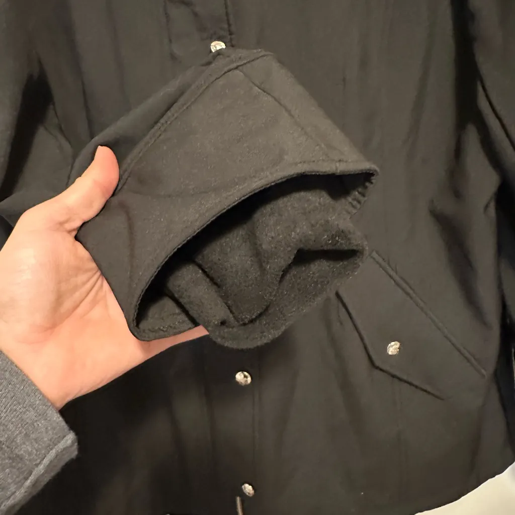 Jessica Simpson Women’s  Fleece Lined Soft Water Resistant Hodded Shell Size XL - Image 7