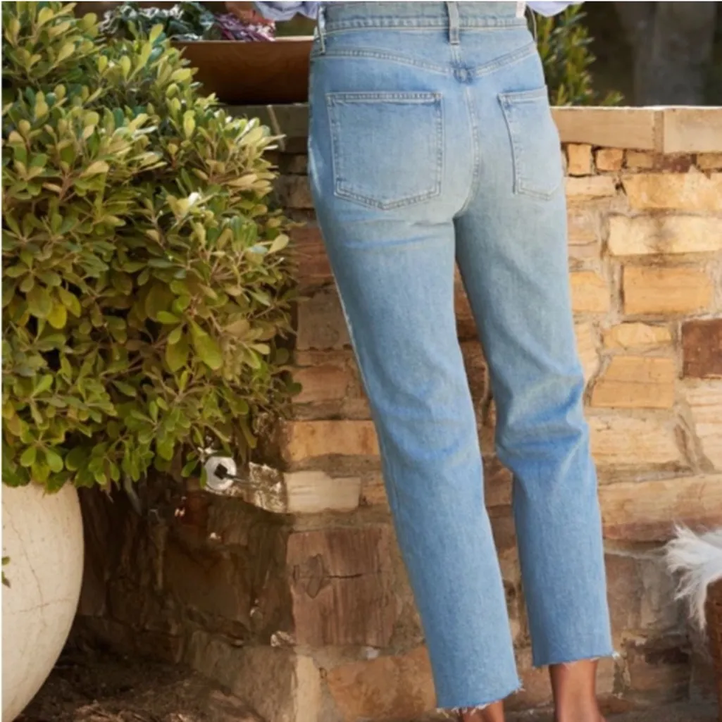 Frank & Eileen The Monaghan Jeans Light Denim Wash size 28 - Image 5