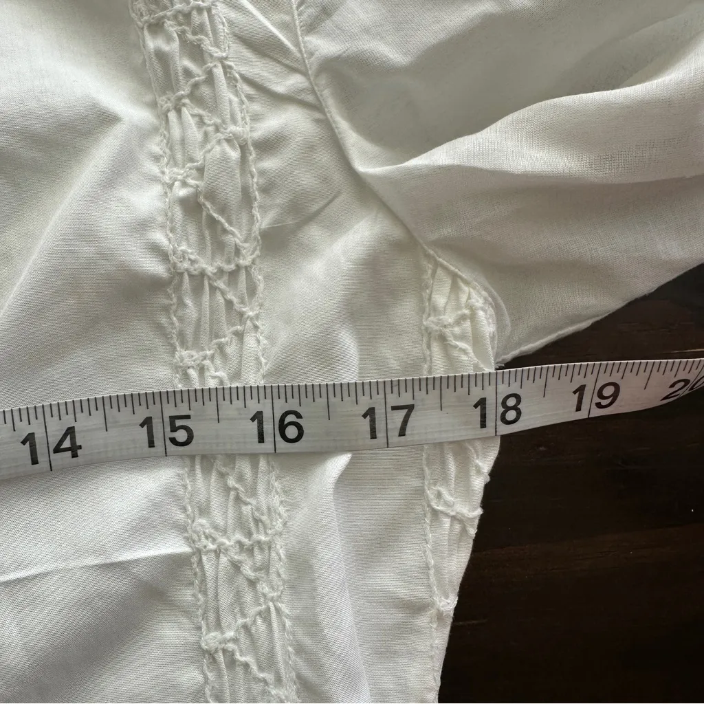 Anne Fontaine NOURIA 3/4 White Button - Image 10