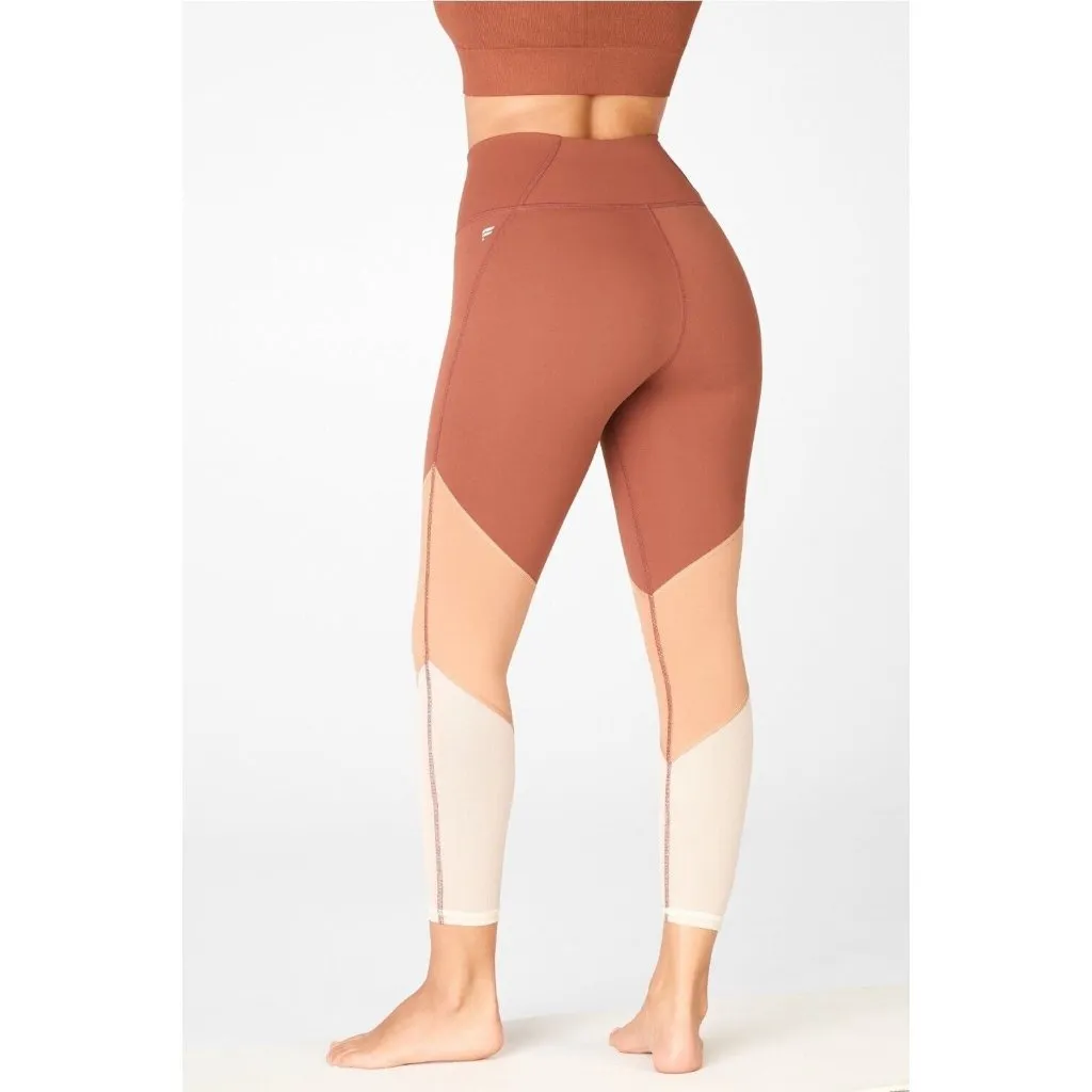 Fabletics Womens Leggings‎ Powerhold Zone High Waisted 7/8 Mesh Panel 1X - Image 2