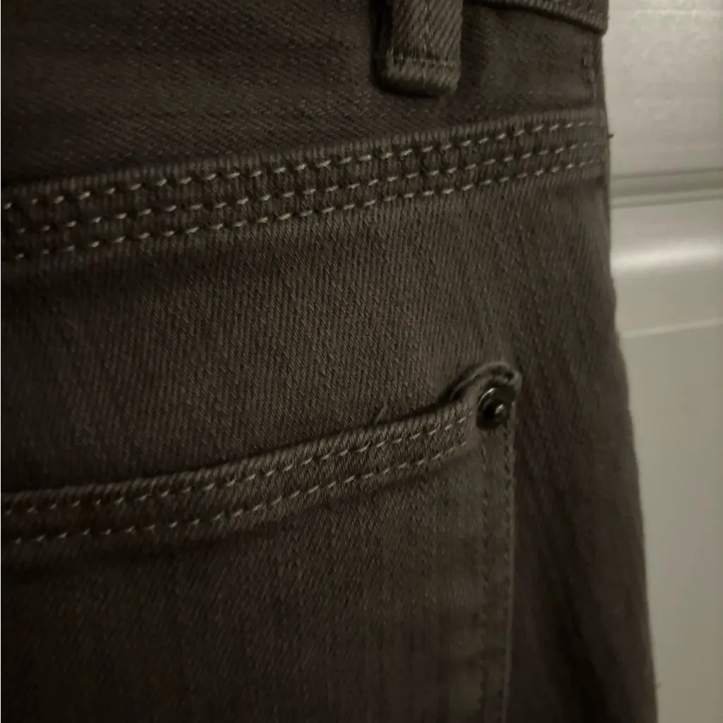 Zara basic jeans. Brown size 8.  Like new‎ - Image 4