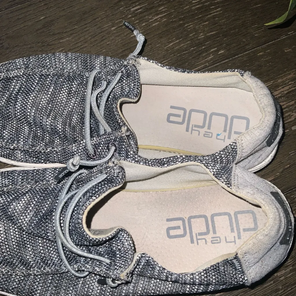 Hey Dude Women’s Wendy Box Dark Gray Slip On Shoes Size 9 - Image 7