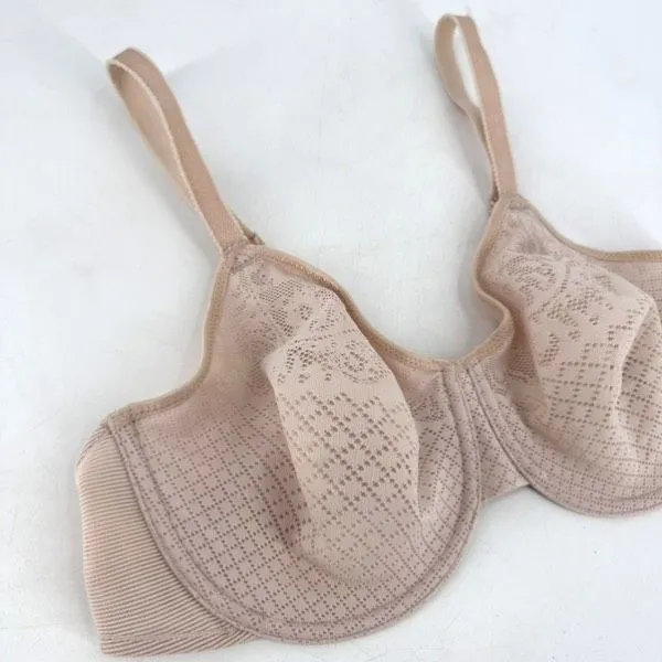 WACOAL Visual Effects Minimizer Lace Underwire Bra Size 38C - Image 10