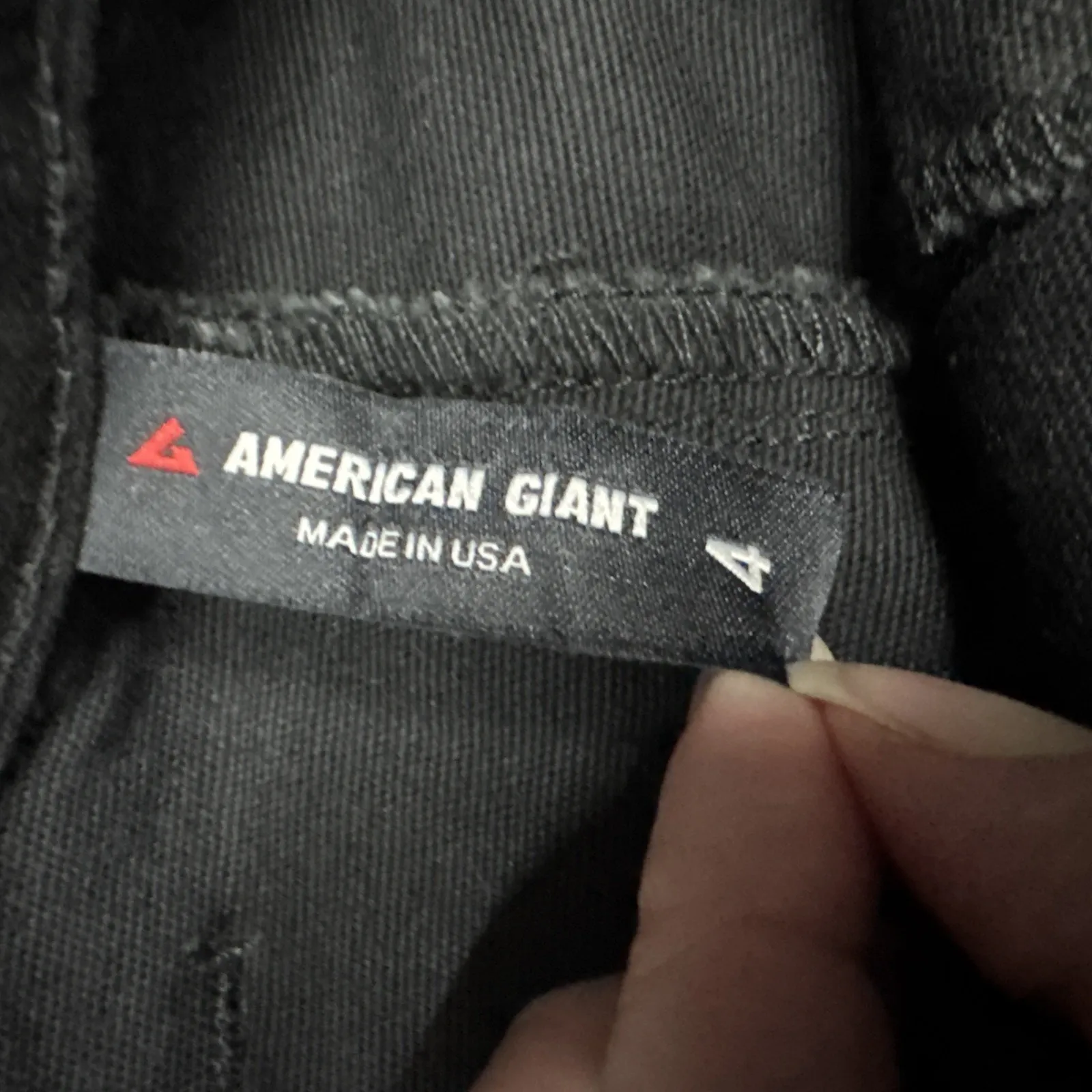 NWOT American Giant Women’s Wide Leg Chino Pants Size 4 Black - Image 10