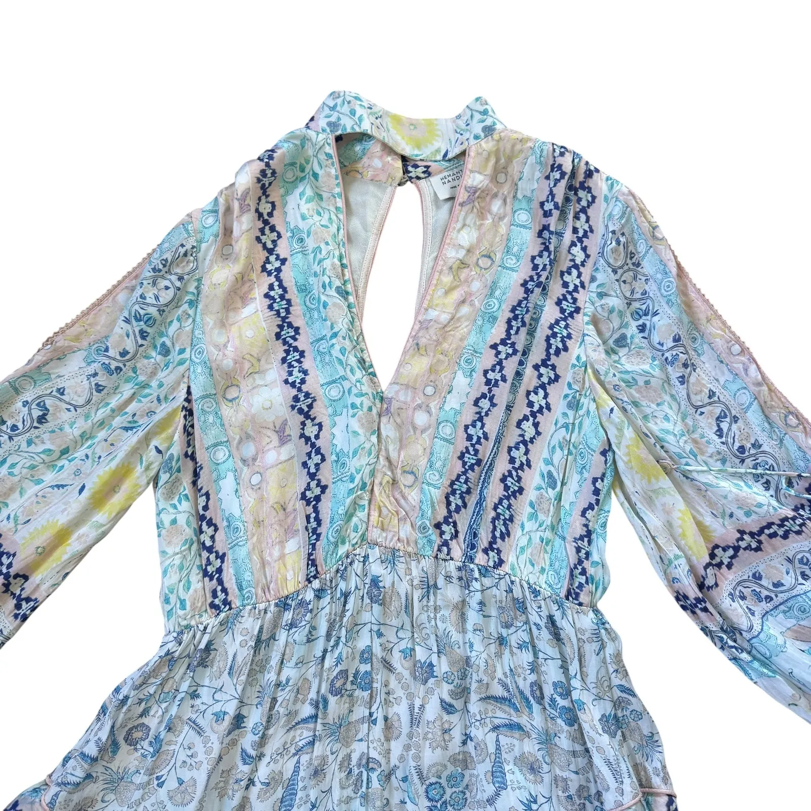 Hemant & Nandita Crinkle Mini Dress - Image 5