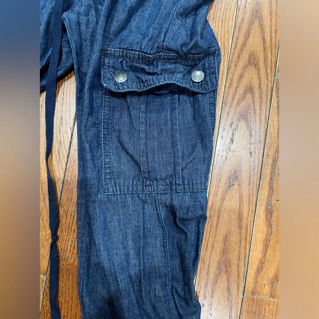 Wax Jean Dark Denim Joggers - Image 7