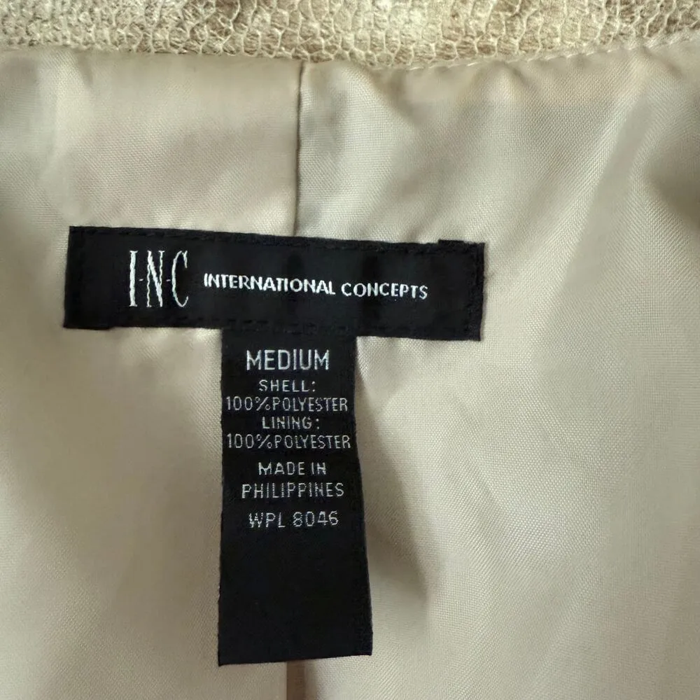 M INC Snake Skin Print Blazer - Image 3