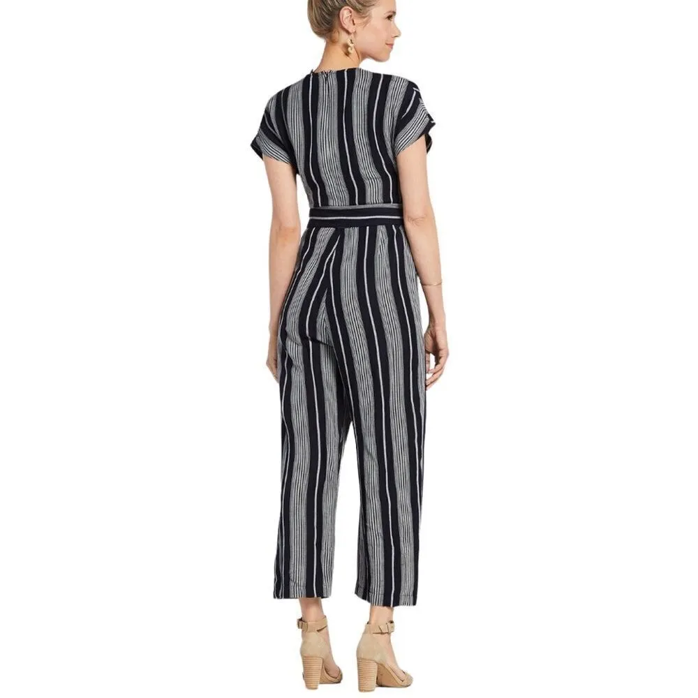 Rails  Angela Mediterranean Stripe Navy Jumpsuit - Image 9