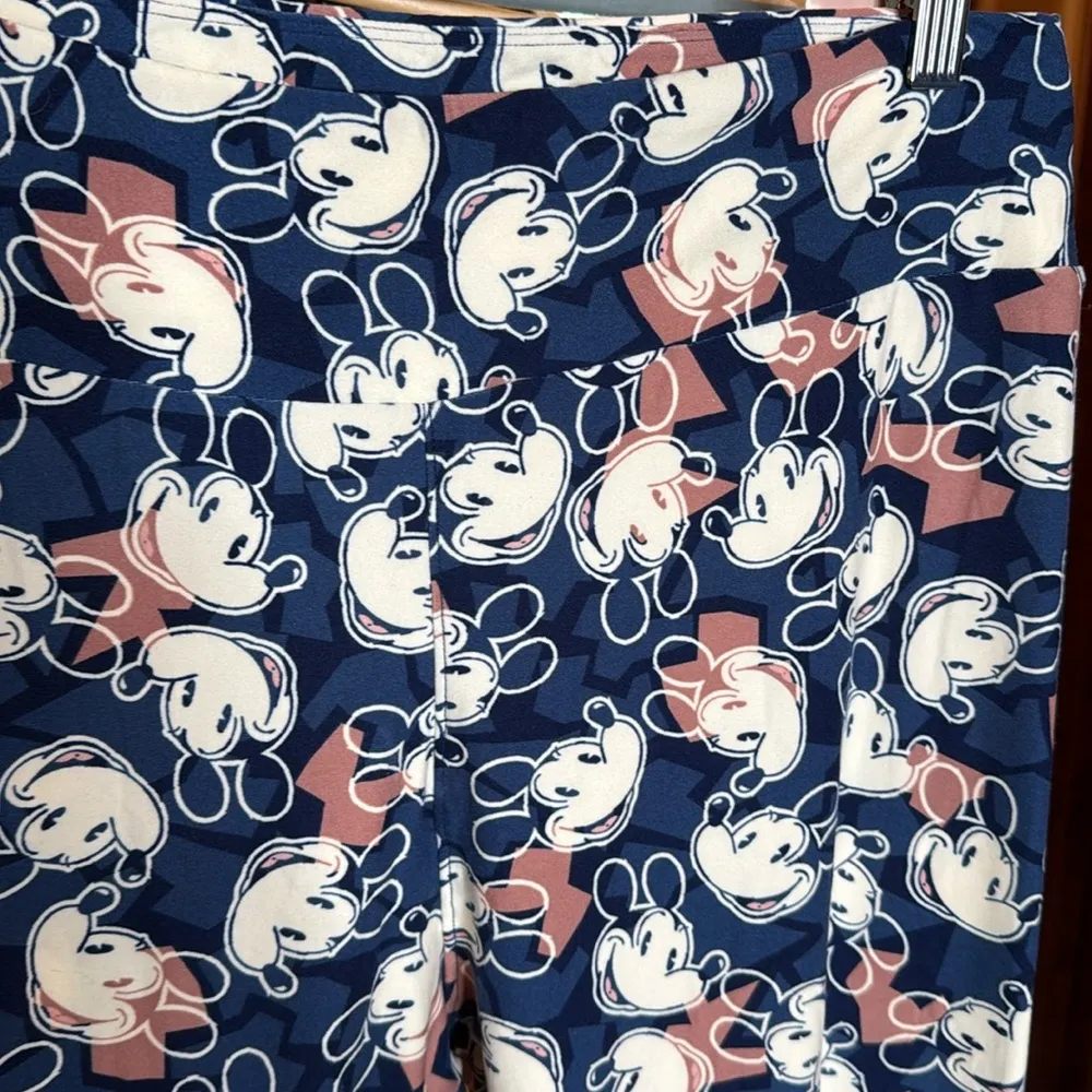 NEW Lularoe TC Tall & Curvy Disney Mickey Mouse Leggings Size 12-18 - Image 2