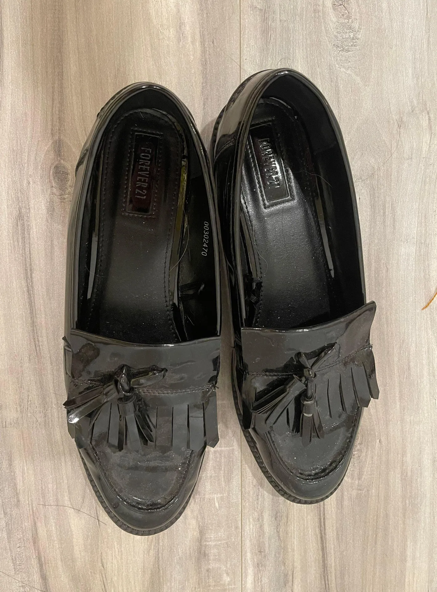 Forever 21 Black Loafers - Image 2