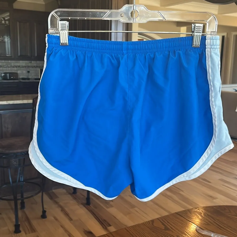 Vintage Nike Blue Athletic Shorts - Image 7