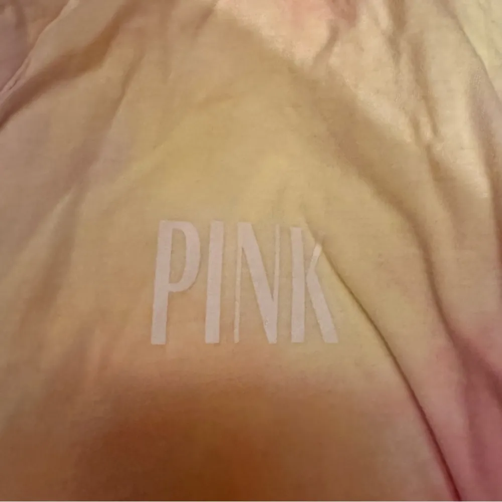 Victoria’s Secret pink tie dye v neck shirt - Image 2