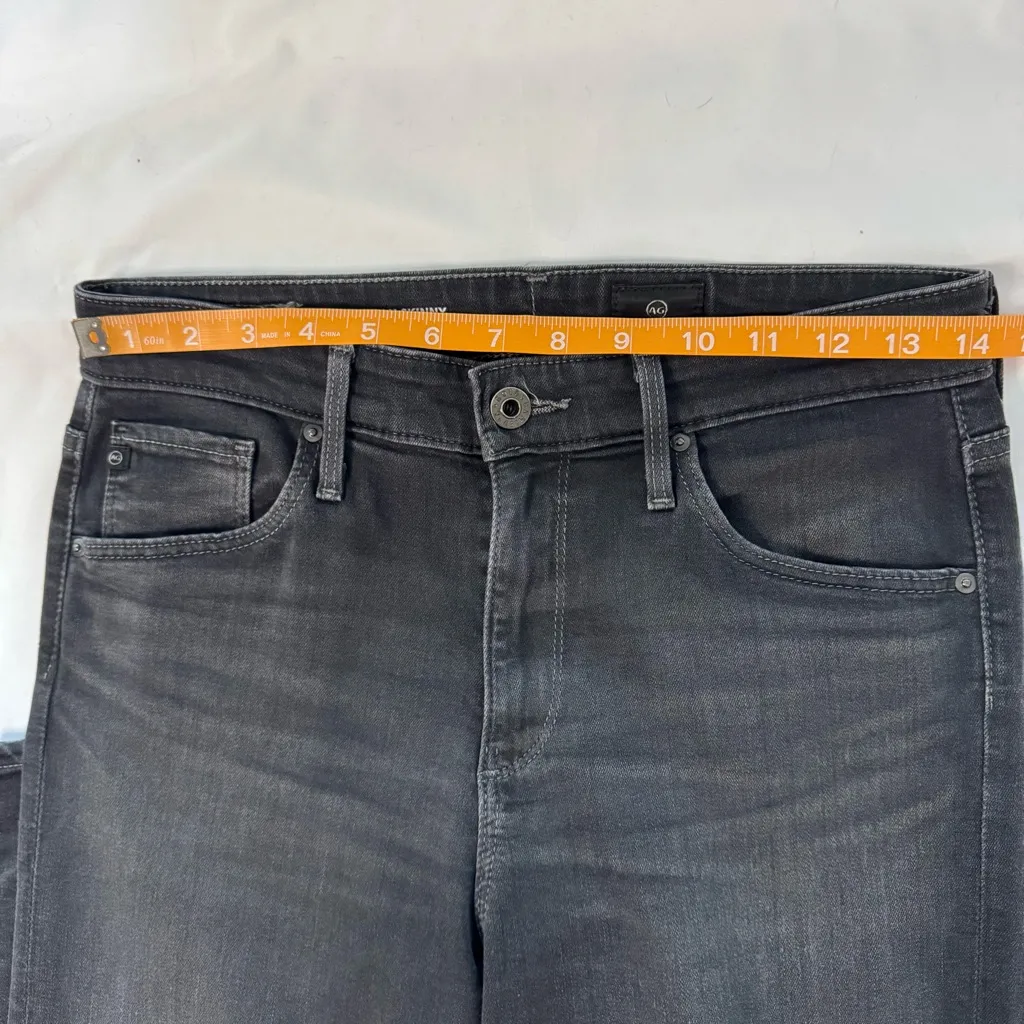 Adriano Goldschmied Gray Jeans Farrah High Rise Skinny Size 26 Stretch Whisker - Image 4