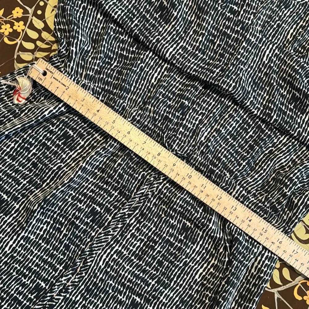 HILARY RADLEY DRAWSTRING WAIST DRESS Sz: 8 - Image 6