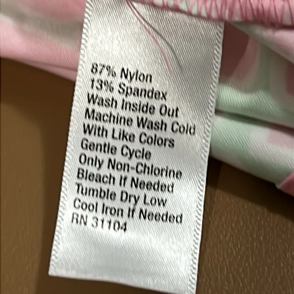 Crown & Ivy size small pink green and white sleeveless summer dress vacation - Image 7