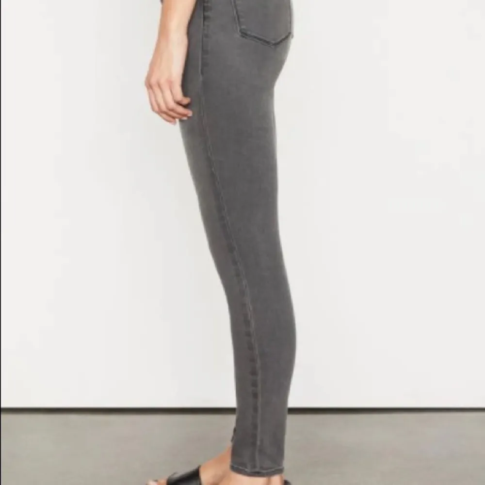 Frame Denim Gray Le High Skinny Jeans Size 24 - Image 2