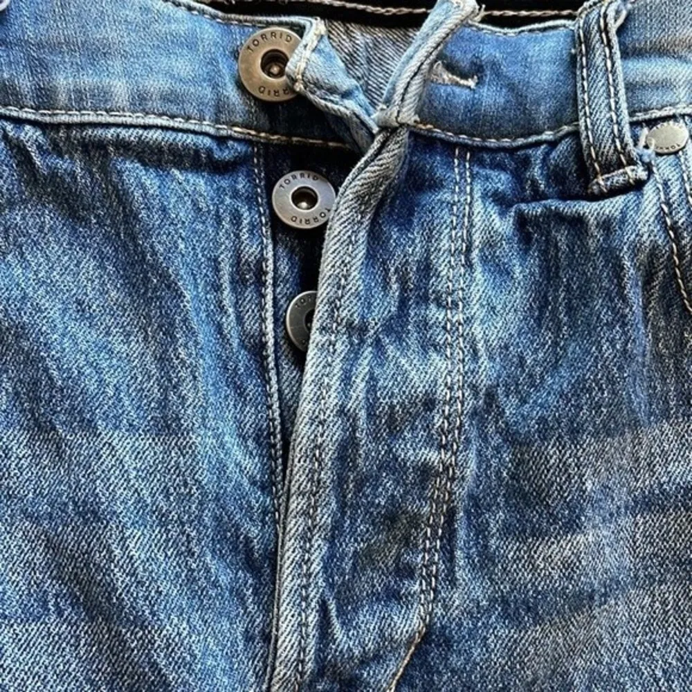 Torrid Mama Feel The Fit Denim Blue Jeans Size 12R GUC #4284 - Image 3