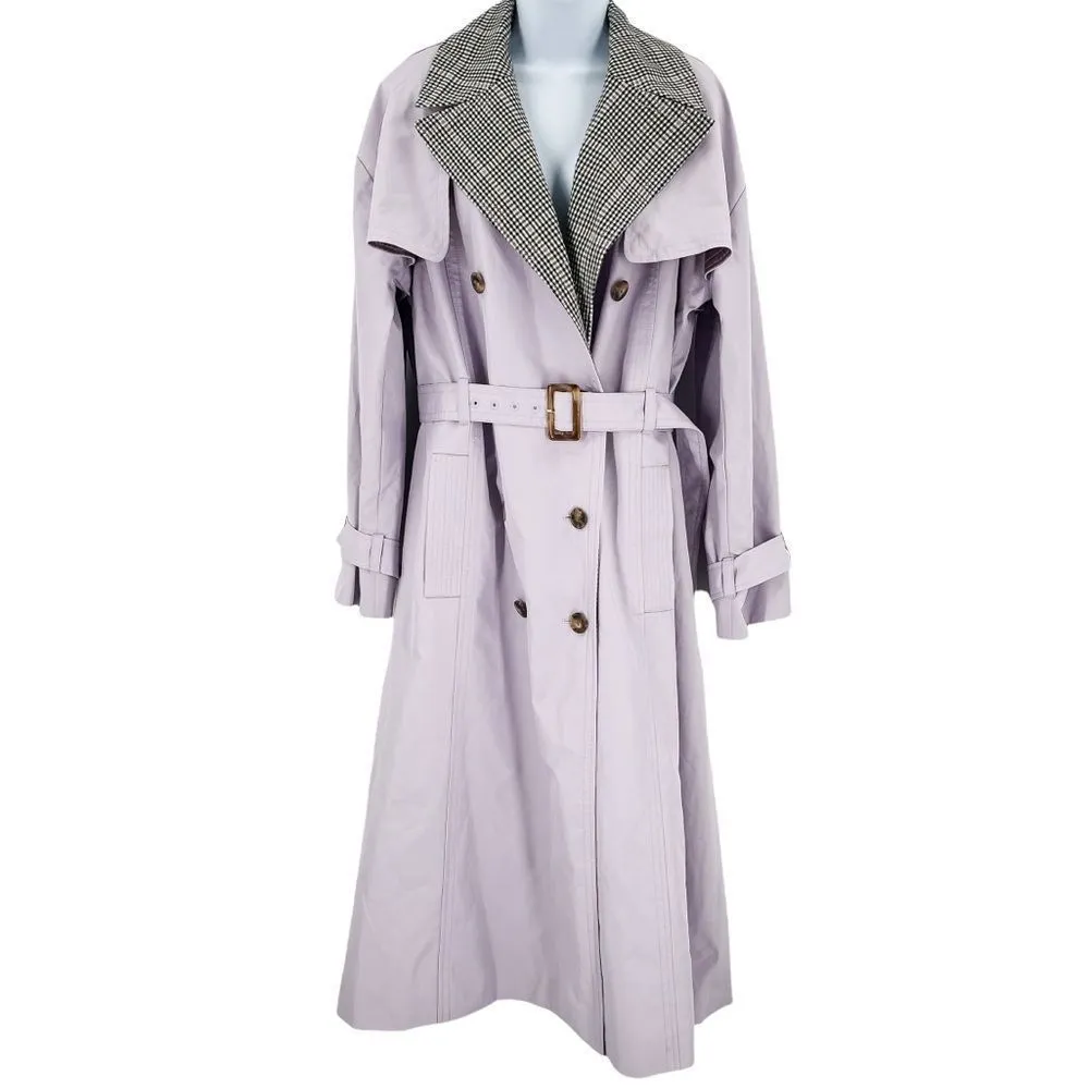 Kate Spade New York Menswear Lapel Trench Coat Jacket Medium - Image 18