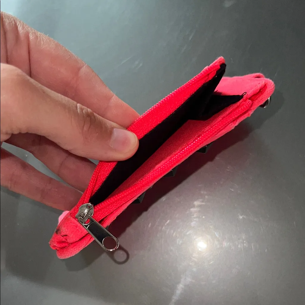 PINK Victoria's Secret Pink Studded Key & Card Holder - Image 4