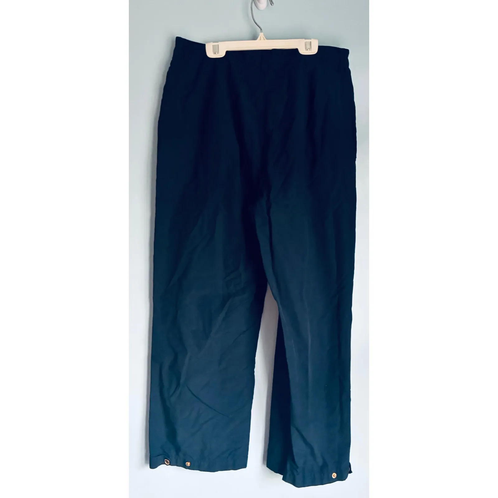 Vintage Lauren Ralph Lauren Green Tag Trousers Made in Hong Kong Size 14 - Image 4