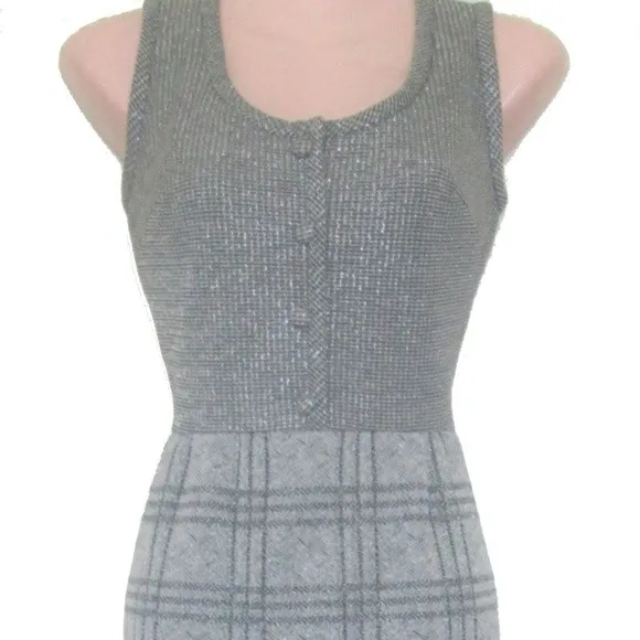 silver vintage maxi dress size extra small xs 2 4 - Image 3